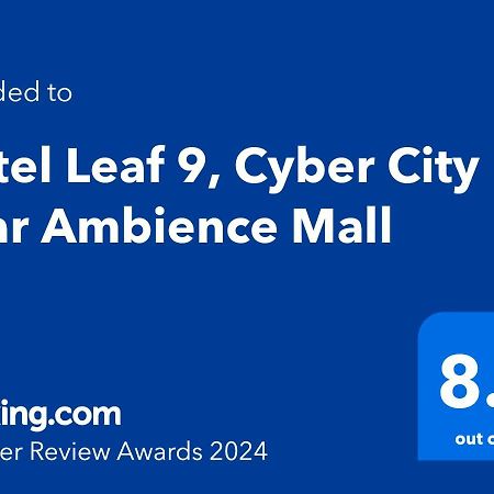 Hotel Leaf 9, Cyber City Near Ambience Mall Гургаон Экстерьер фото