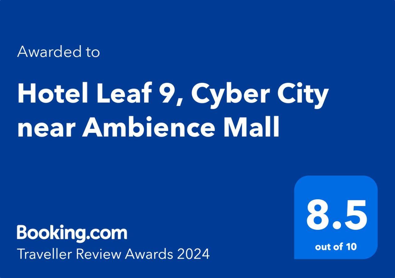Hotel Leaf 9, Cyber City Near Ambience Mall Гургаон Экстерьер фото